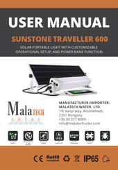 Malatech SUNSTONE TRAVELLER 600 User Manual