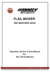 Hanmey Implements AGLC Series Operation, Service & Parts Manual