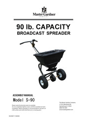 Master Gardner S-90 Assembly Manual