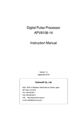 TechnoAP APV8108-14 Instruction Manual