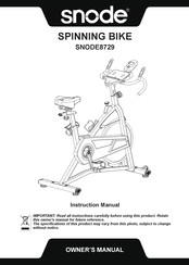 snode SNODE8729 Owner's Manual