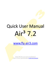 AIR3 7.2 Quick User Manual
