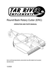 Tar River ERC Operation And Parts Manual