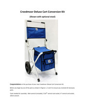 Creedmoor Deluxe Shooting Cart Conversion Kit Manual