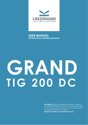 LOKERMANN GRAND TIG 200 DC User Manual