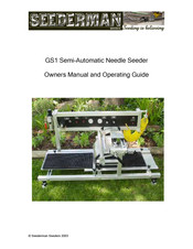 Seederman GS1 Owners Manual And Operating Manual
