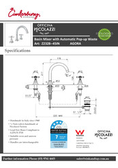 CANTERBURY AGORA Z2328-45IN Quick Start Manual