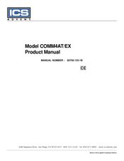 ICS Advent COMM4AT/EX Product Manual