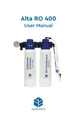 ALTAPONICS RO 400 User Manual