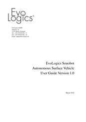 EvoLogics Sonobot User Manual