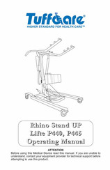 Tuffcare Rhino P445 Operating Manual