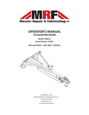 MRF 14592 Operator's Manual