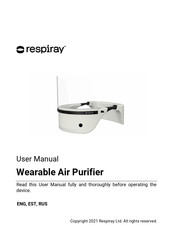 Respiray Wearable Air Purifier User Manual
