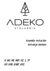 Adeko KMBP Assembly Instruction Manual