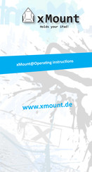 xMount Car for the headrest Operating Instructions Manual