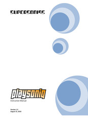 Supersoniqs PlaySoniq Instruction Manual