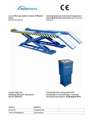 RUDETRANS RLS-G 4.5T User, Operating & Installation Manual