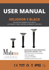 Malatech HELIODOR 5 BLACK User Manual