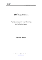 SNE CAP-VBO-127SZ Operation Manual