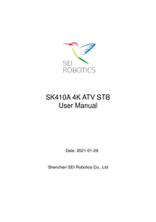 SEI Robotics SK410A User Manual