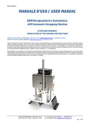 SHOOTING TECHNOLOGY ADM User Manual