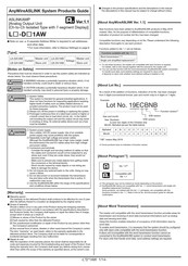 ASLINKAMP LA-DV1AW Manual