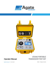 Agate AT-2040 Operator's Manual