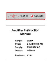 Absolute Measurement L-ANI-0-0-R-AC Instruction Manual