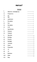 UYIGAO MM-UA9233D Manual