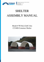 Storage Canopy C3340S Assembly Manual