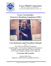 Essex PB&R MR-10022NAA User Reference And Procedures Manual
