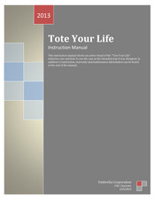 Umbrella Corporation Tote Your Life Instruction Manual