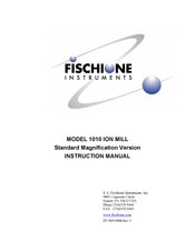 Fischione 1010 ION MILL Instruction Manual