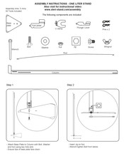 STERI STAND STERI STAND Assembly Instructions
