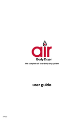 Air Body Dryer APRES2 User Manual