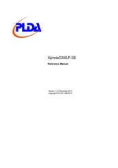 PLDA XpressGX5LP-SE Reference Manual