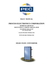 PEC MACC Manual