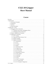 Dh-Robotics CGE-10 Short Manual