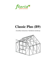 Floria garden products Classic Plus Assembly Instructions Manual