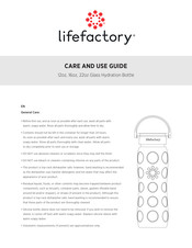 lifefactory LG4111BWH4 Care And Use Manual