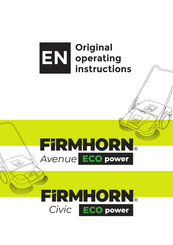 Firmhorn Civic ECO power Original Operating Instructions
