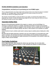 RCMAX 50 Installation And Operation Manual