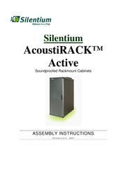 Silentium AcoustiRACK Active Assembly Instructions Manual