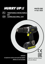 HURRY UP HUCD-200 Instruction Manual