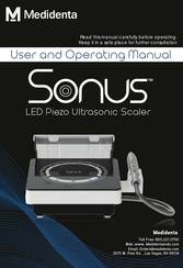 Medidenta Sonus User And Operating Manual