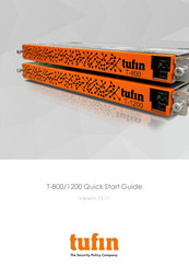 tufin T-800 Quick Start Manual