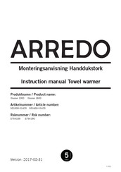 ARREDO Illusion 1600 Instruction Manual