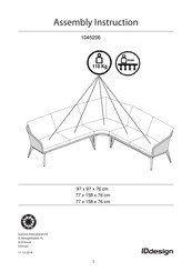 Scancom IDdesign 1045206 Assembly Instruction Manual