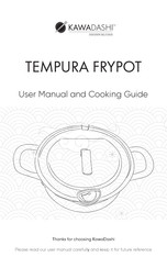 KAWADASHI TEMPURA FRYPOT User Manual And Cooking Manual