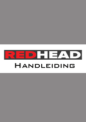 REDHEAD SF5040RC Operating Instructions Manual